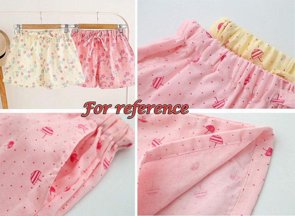 Serene Bloom Cotton Lounge Shorts – Green Florals